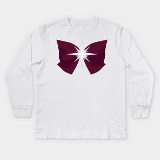 Sailor Saturn Bow Kids Long Sleeve T-Shirt